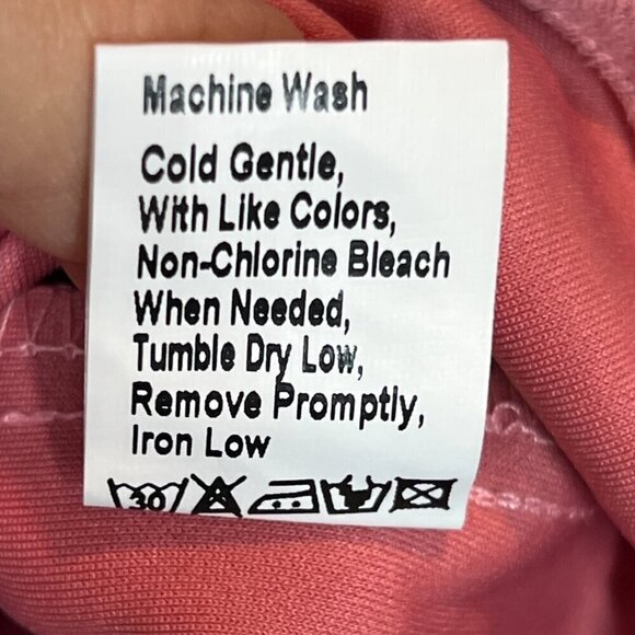 Pink Shirt Jacket Oversized Shacket Button Down Long Sleeve Medium - Picture 10 of 11